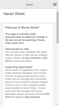 Mobile Screenshot of havenstreet.org