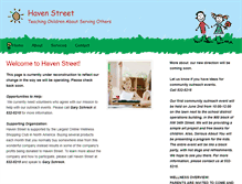 Tablet Screenshot of havenstreet.org